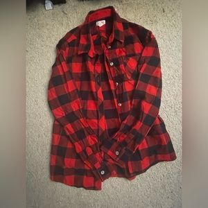 Red and black flannel